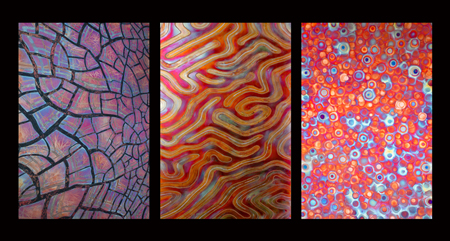 Reaction Diffusion Triptych